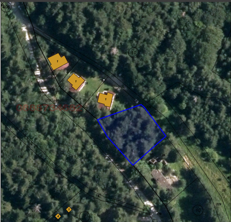 Продава  Парцел област Пловдив , хижа Здравец , 1031 кв.м | 92851019 - изображение [2]