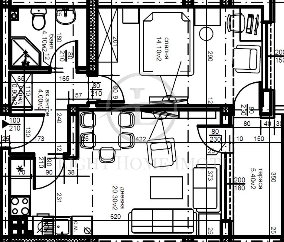 Продава 2-СТАЕН, гр. Пловдив, Кючук Париж, снимка 6 - Апартаменти - 56304760
