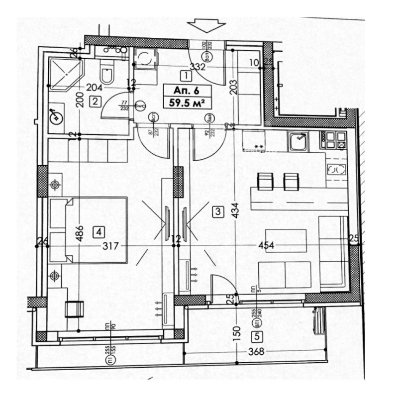 Продава 2-СТАЕН, гр. София, Борово, снимка 4 - Апартаменти - 53592539