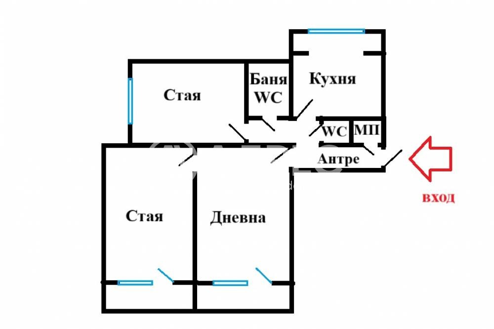 Продава 3-СТАЕН, гр. София, Люлин 5, снимка 4 - Апартаменти - 53944812