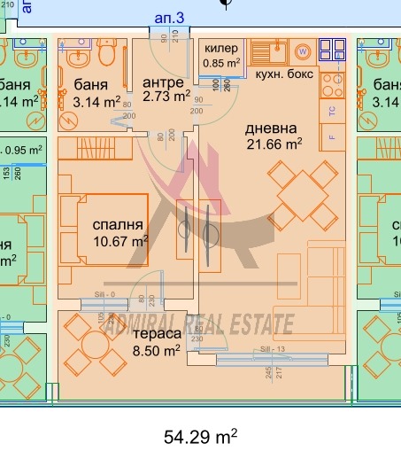 Продава  2-стаен град Варна , Възраждане 3 , 65 кв.м | 11595078