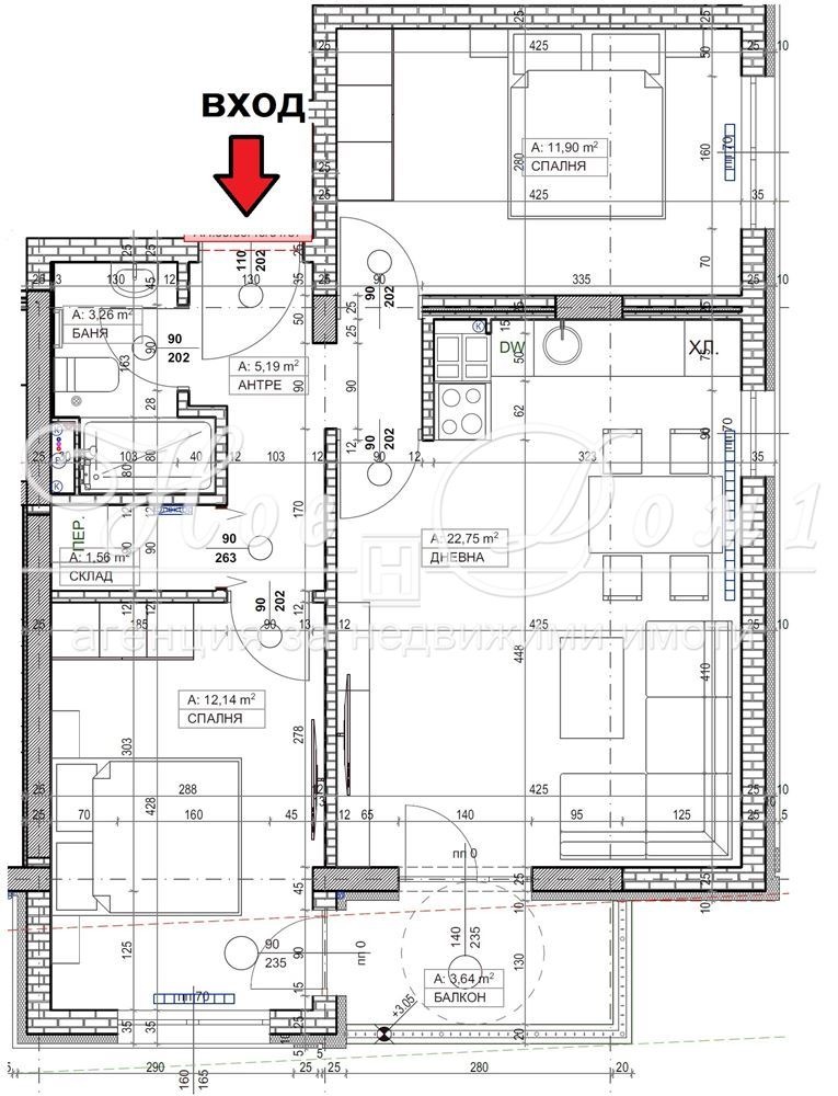 Til salgs  2 soverom Sofia , Slatina , 84 kvm | 15234822 - bilde [6]