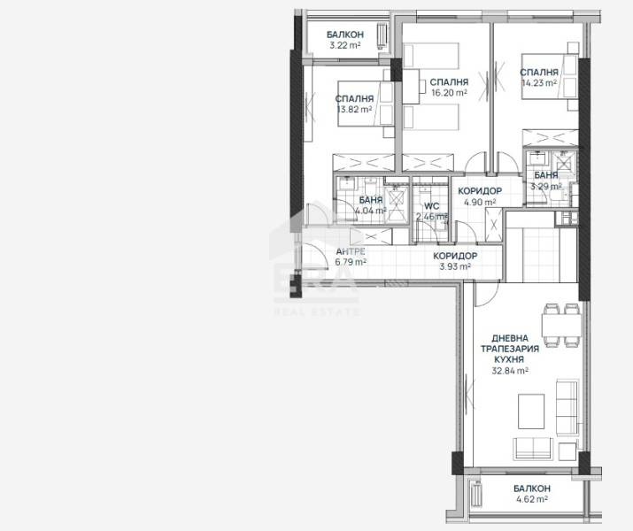 Продава 4-СТАЕН, гр. София, Люлин 2, снимка 3 - Aпартаменти - 48676788