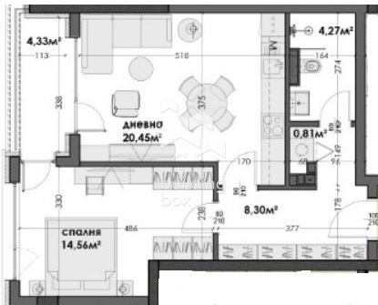 Продава 2-СТАЕН, гр. Варна, Изгрев, снимка 2 - Апартаменти - 55177273