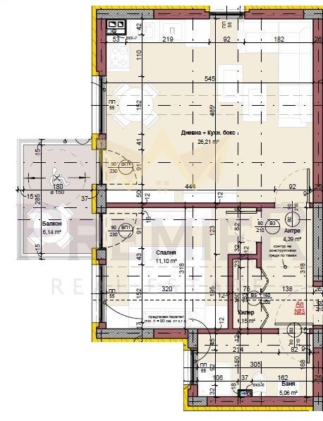 Продава 2-СТАЕН, гр. Варна, Виница, снимка 3 - Апартаменти - 53897740