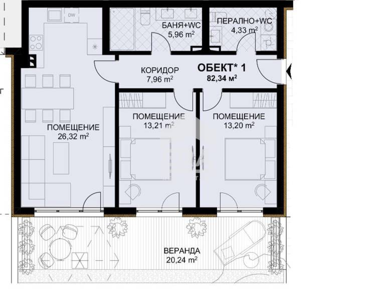 Продава 3-СТАЕН, гр. Варна, Бриз, снимка 5 - Aпартаменти - 47449431