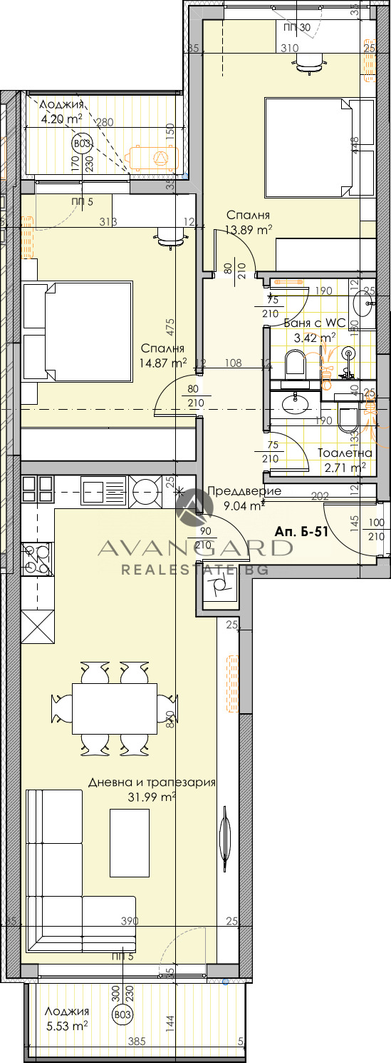 Till salu  2 sovrum Plovdiv , Karsjijaka , 122 kvm | 43041329 - bild [10]