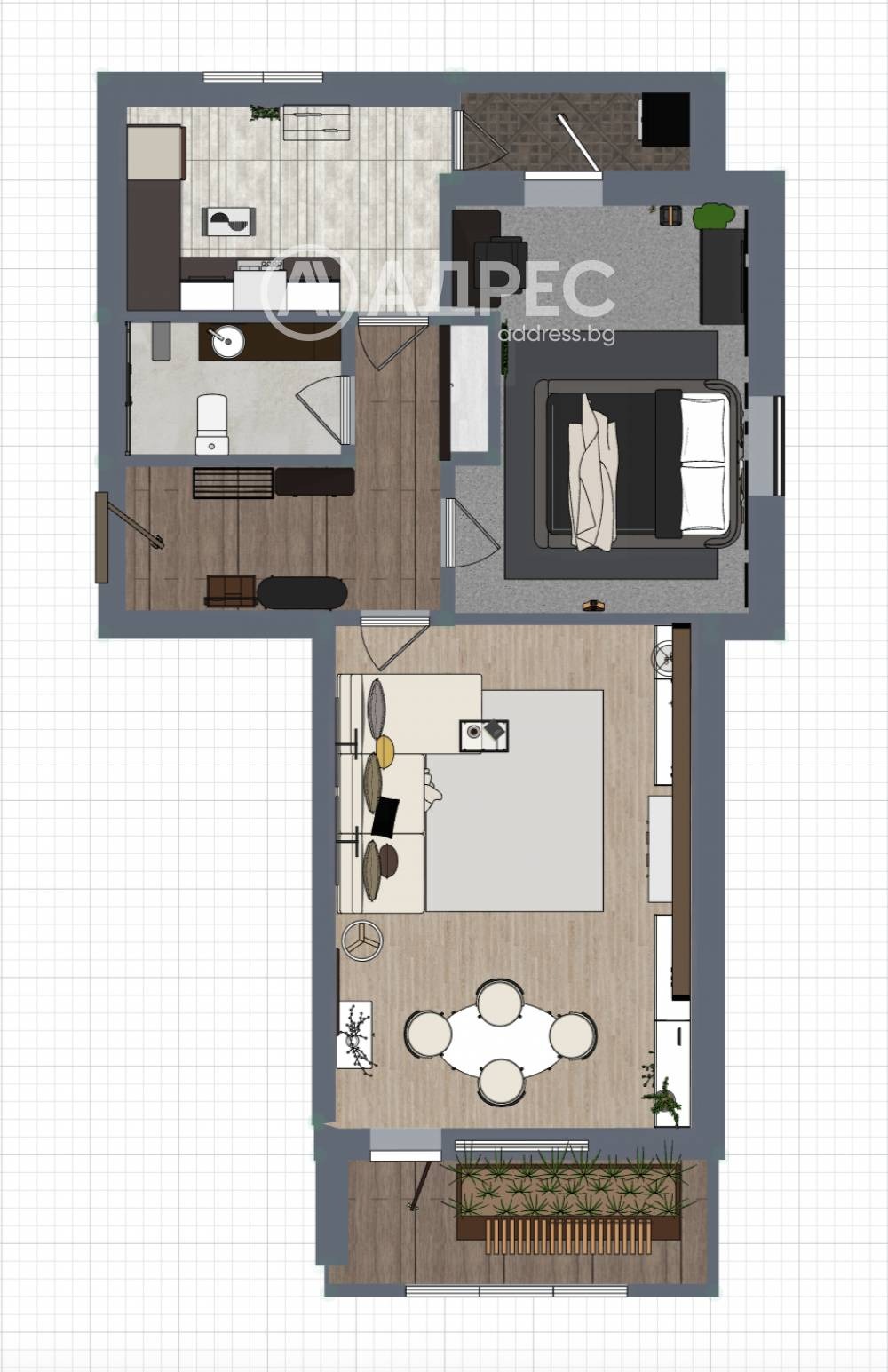 Продава 2-СТАЕН, гр. София, Надежда 1, снимка 4 - Апартаменти - 54913841