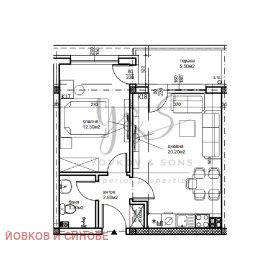 1 dormitorio Belomorski, Plovdiv