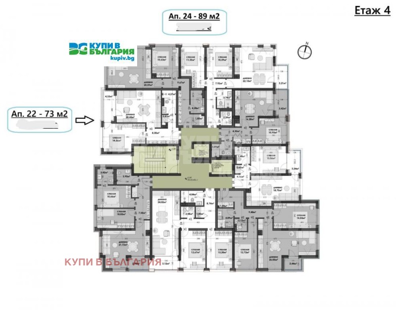 Продава 2-СТАЕН, гр. Варна, Изгрев, снимка 6 - Апартаменти - 52611674