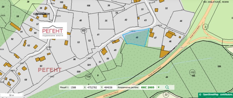 For Sale  Plot region Gabrovo , Dumnitsi , 1447 sq.m | 55087114