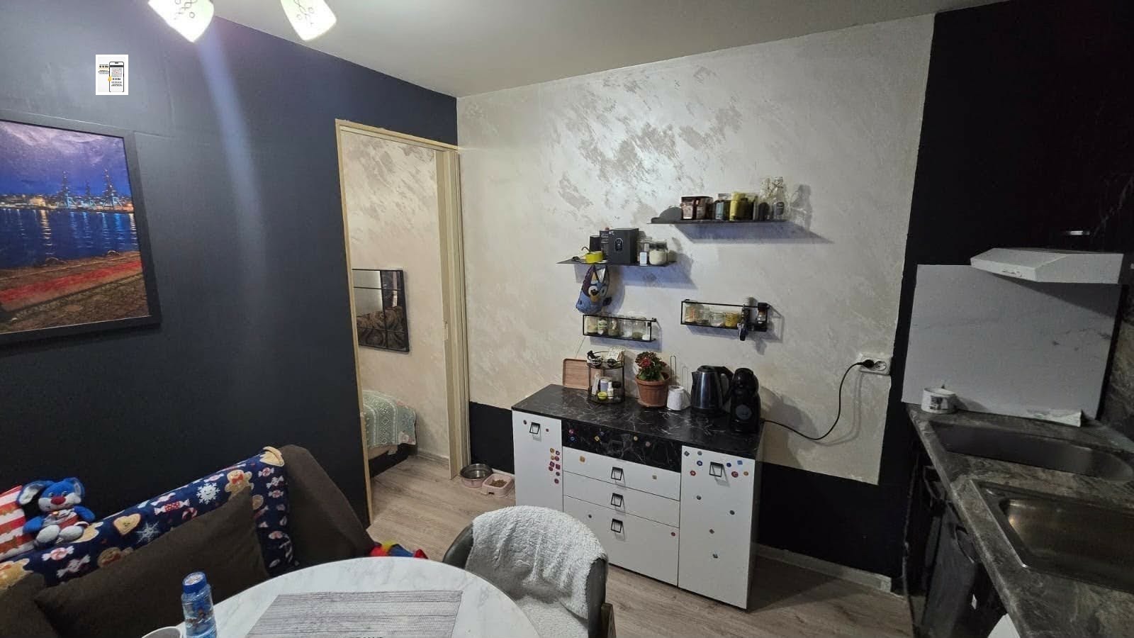 Продава 1-СТАЕН, гр. Добрич, Пинета, снимка 4 - Апартаменти - 55499470