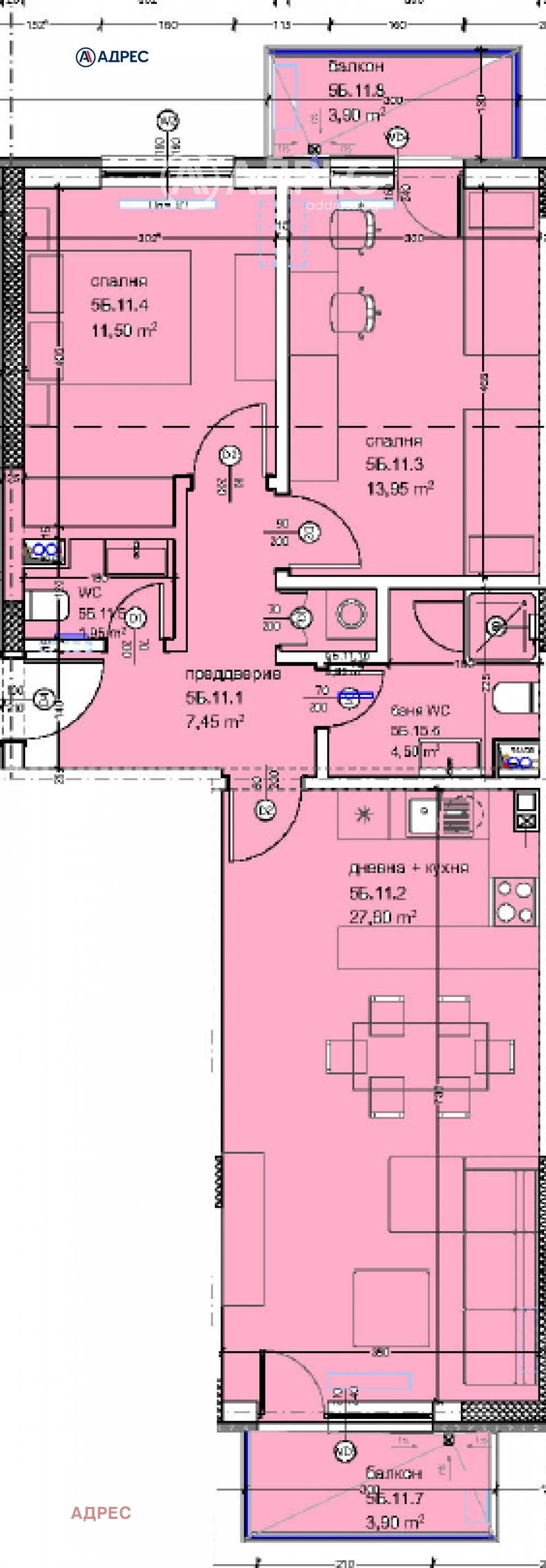 Продава 3-СТАЕН, гр. Варна, Кайсиева градина, снимка 2 - Апартаменти - 53826436