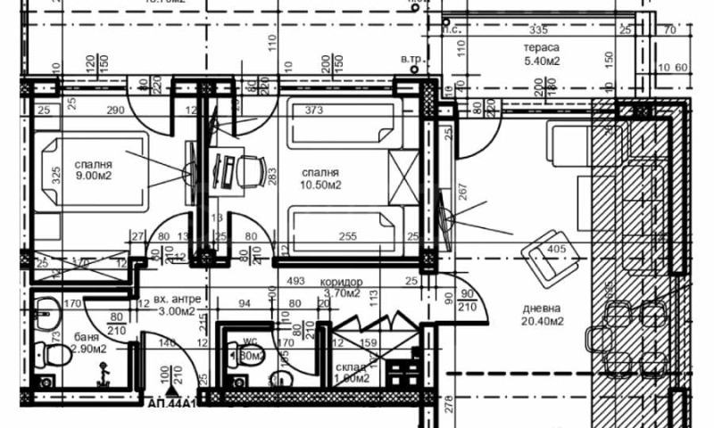 Продава 3-СТАЕН, гр. Пловдив, Остромила, снимка 4 - Aпартаменти - 48247277