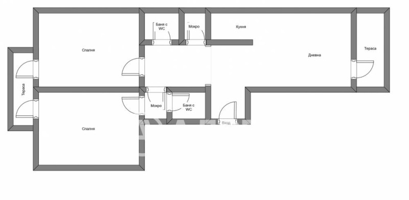 À vendre  2 chambres Sofia , Serdika , 106 m² | 98509157 - image [4]