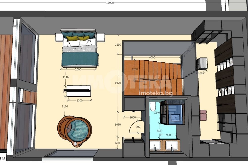 Продава КЪЩА, гр. София, гр. Банкя, снимка 6 - Къщи - 50448355