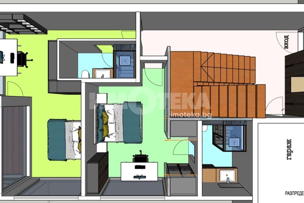 Продава КЪЩА, гр. София, гр. Банкя, снимка 5 - Къщи - 50448355