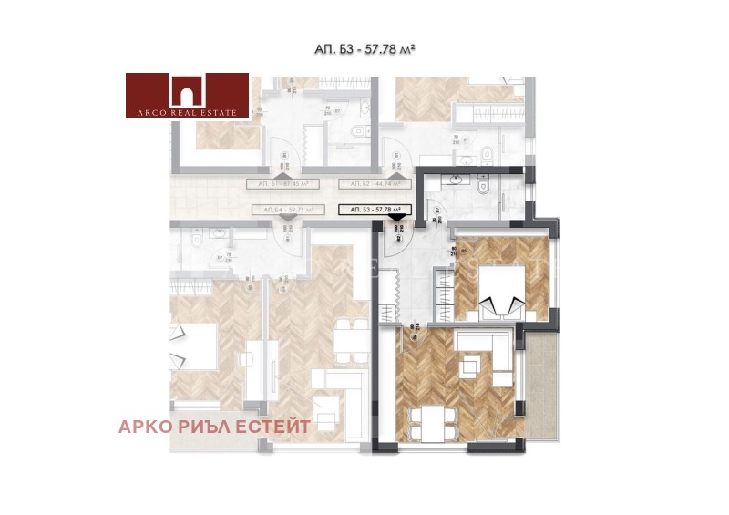 For Sale  1 bedroom Sofia , Lyulin 6 , 67 sq.m | 94829093 - image [3]