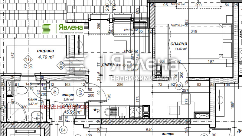 Na prodej  1 ložnice Sofia , Ovča kupel 2 , 53 m2 | 28004565 - obraz [4]