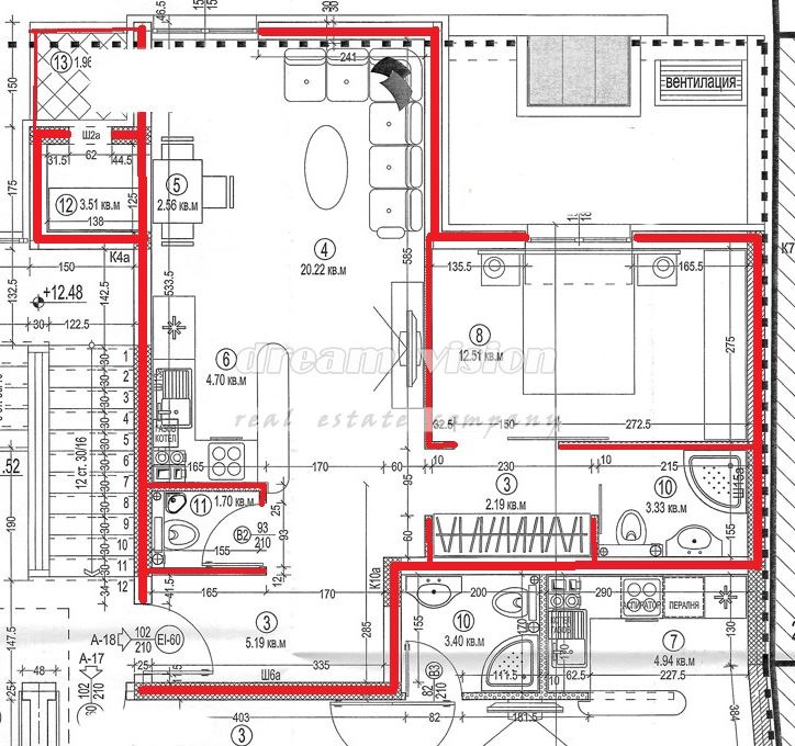 Продава  2-стаен град София , Овча купел , 79 кв.м | 74957701 - изображение [2]