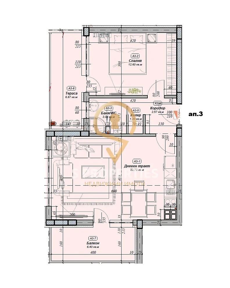 Продава 2-СТАЕН, гр. Варна, м-т Акчелар, снимка 8 - Апартаменти - 54055786