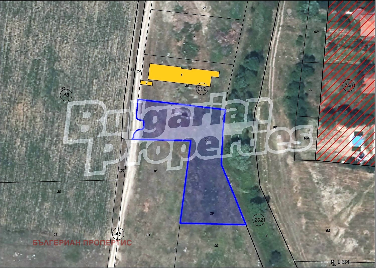 Продава ПАРЦЕЛ, с. Рельово, област София област, снимка 2 - Парцели - 55949880
