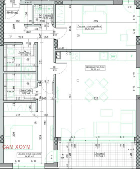 2 Schlafzimmer Kajsiewa gradina, Warna