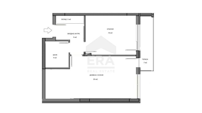 Продава 2-СТАЕН, гр. София, Център, снимка 2 - Aпартаменти - 47486926