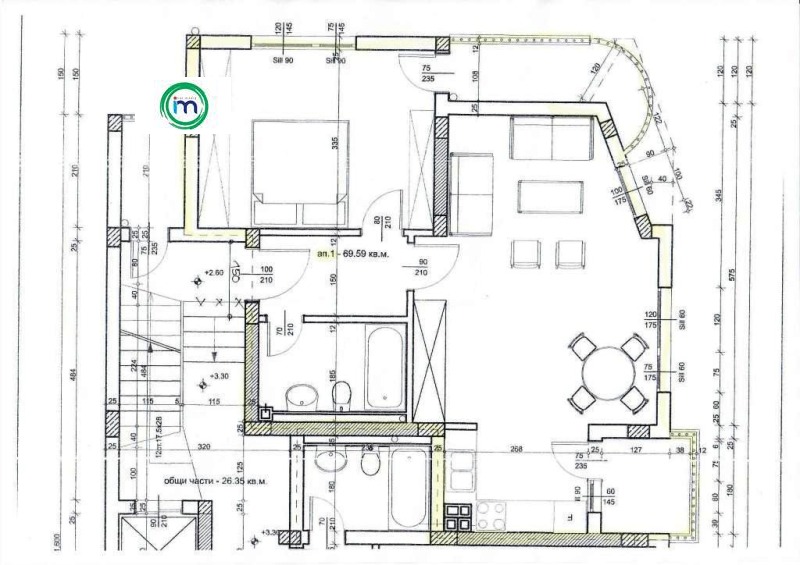 Продава  2-стаен град Пазарджик , Център , 81 кв.м | 95361854 - изображение [6]