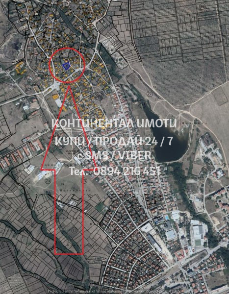 Продава ПАРЦЕЛ, гр. Хисаря, област Пловдив, снимка 2 - Парцели - 47273944