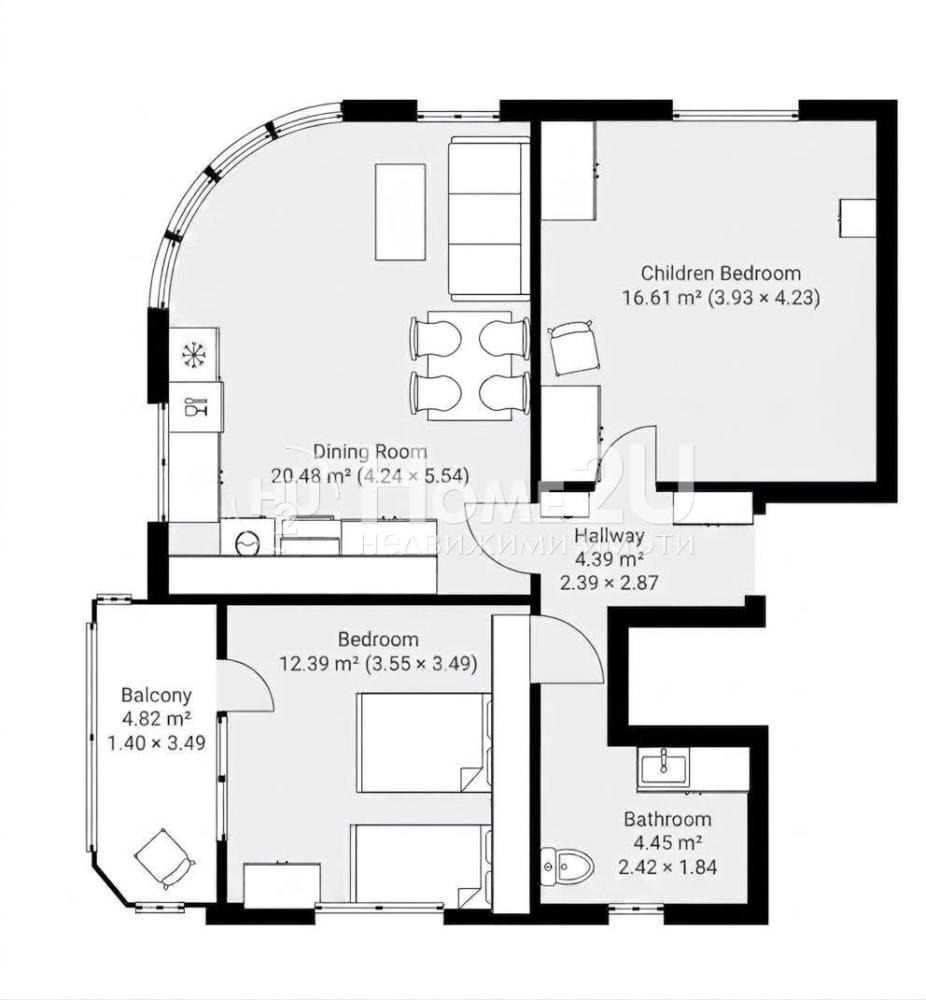 Продава 3-СТАЕН, гр. Варна, Гръцка махала, снимка 17 - Апартаменти - 54945048