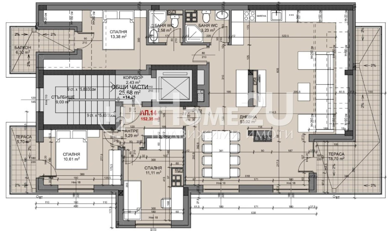 Продава 4-СТАЕН, гр. София, Овча купел, снимка 5 - Апартаменти - 53812836