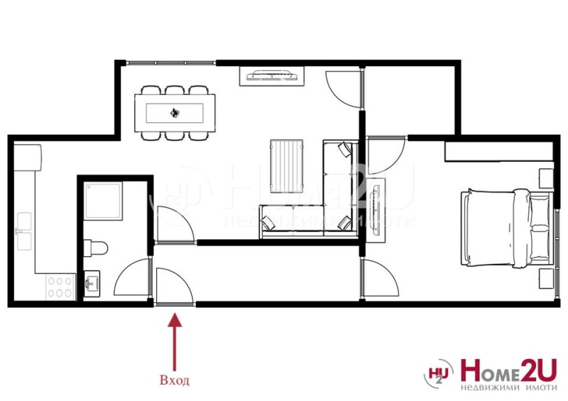 Продава 2-СТАЕН, гр. Пловдив, Остромила, снимка 16 - Aпартаменти - 48142684