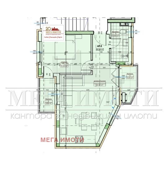 Продава 2-СТАЕН, гр. Приморско, област Бургас, снимка 4 - Апартаменти - 56208030