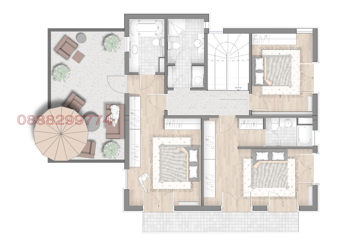 Продава КЪЩА, гр. София, с. Горни Богров, снимка 8 - Къщи - 53986903