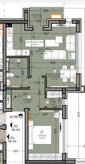 Продава 2-СТАЕН, гр. Перник, Изток, снимка 6 - Апартаменти - 54700731