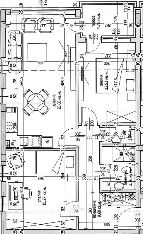 Продава 3-СТАЕН, гр. София, Малинова долина