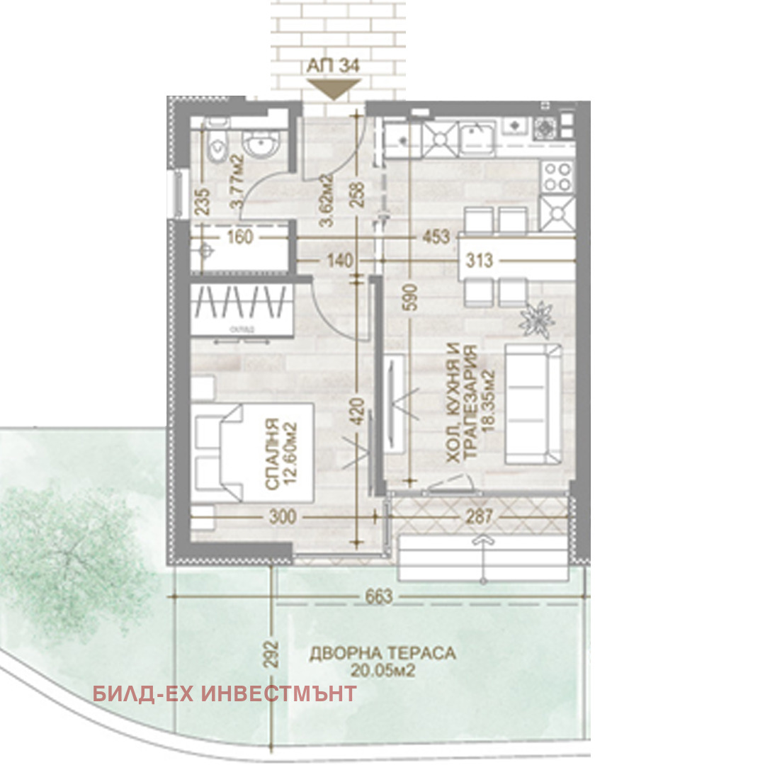 Продава 2-СТАЕН, гр. София, Манастирски ливади, снимка 9 - Апартаменти - 53822151