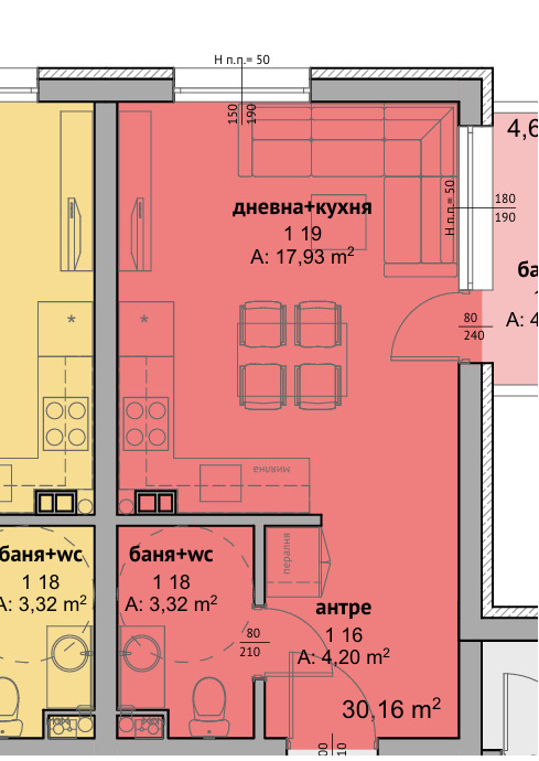 На продаж  Студія область Бургас , Равда , 40 кв.м | 88595963 - зображення [6]