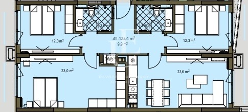Продава 4-СТАЕН, гр. София, Овча купел, снимка 9 - Апартаменти - 56698231