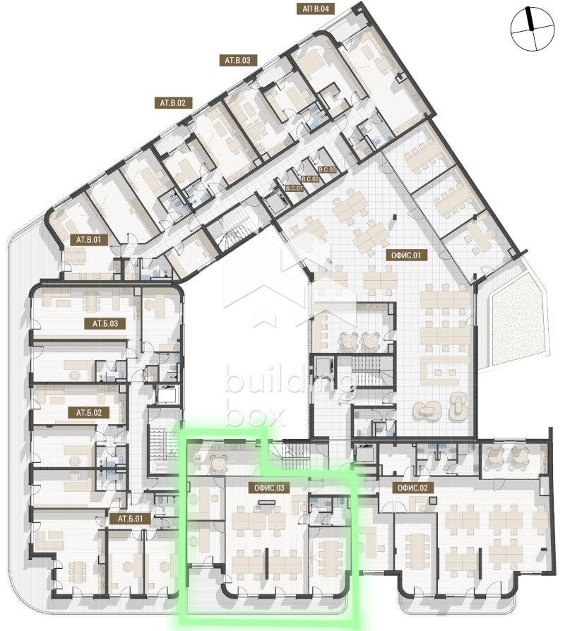 Na prodej  Kancelář Plovdiv , Centar , 213 m2 | 24341915 - obraz [3]