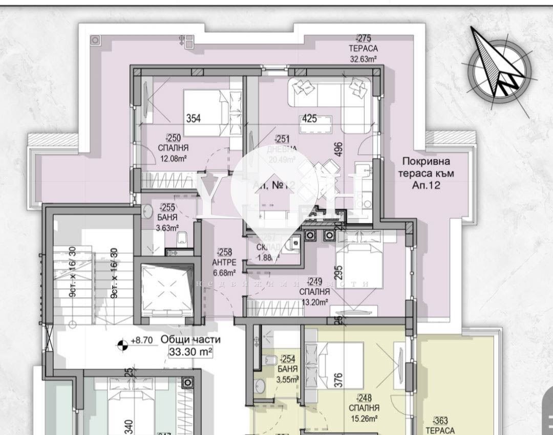 Продава 3-СТАЕН, гр. София, Малинова долина, снимка 11 - Апартаменти - 53883129