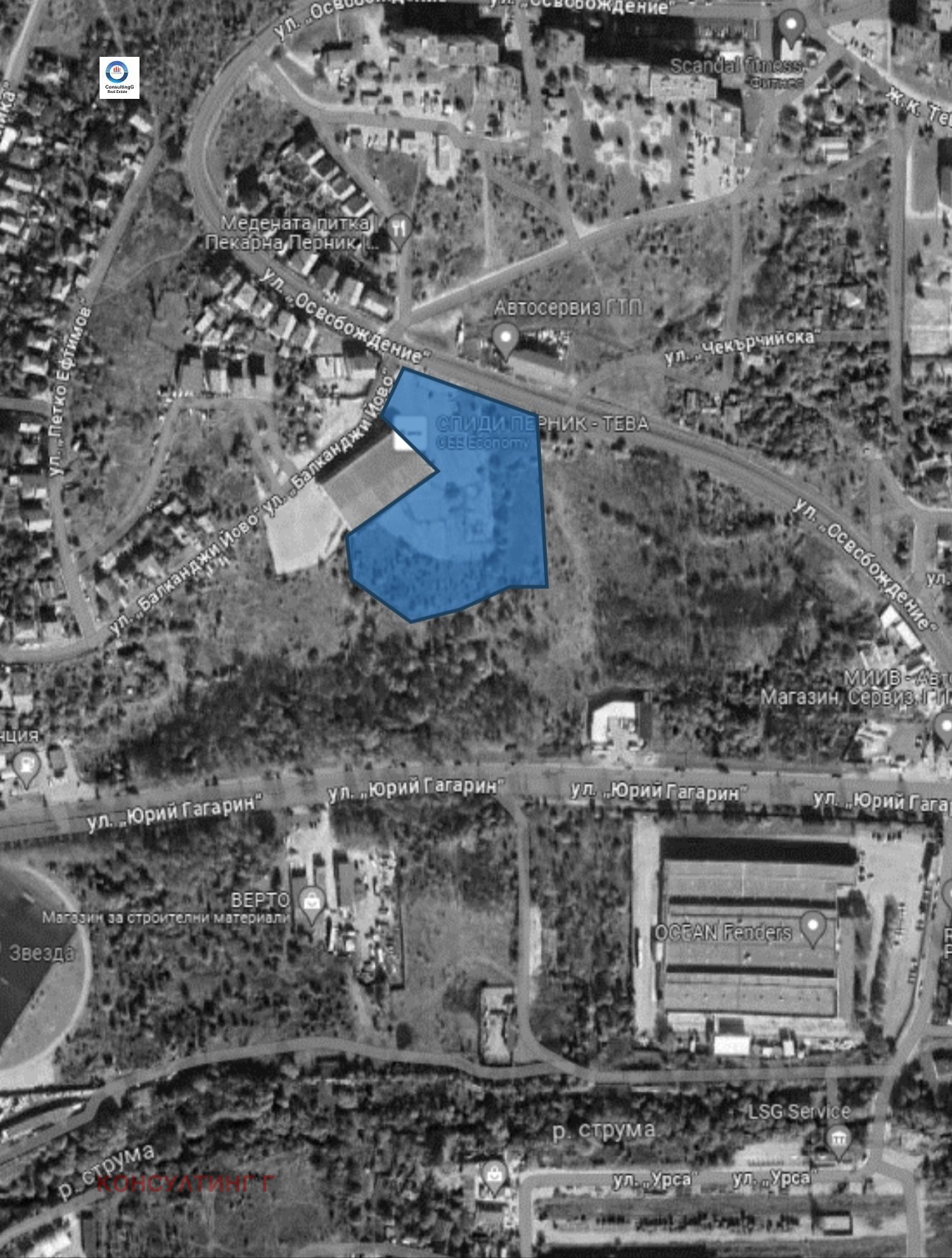 Продава ПАРЦЕЛ, гр. Перник, Тева, снимка 3 - Парцели - 54331064