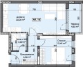 Продава  2-стаен град Пловдив , Тракия , 62 кв.м | 35286393 - изображение [4]