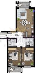 Продава  3-стаен град Пловдив , Остромила , 111 кв.м | 88605188 - изображение [3]