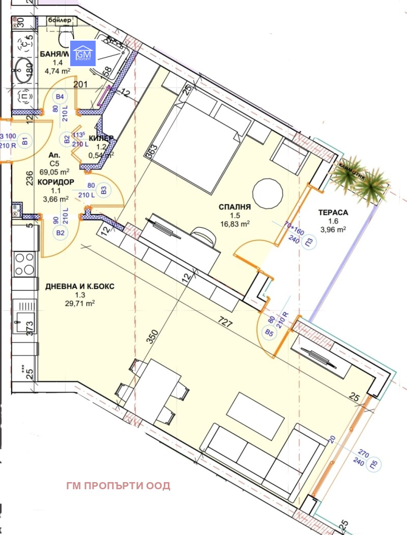 Продава 2-СТАЕН, гр. Варна, к.к. Св.Св. Константин и Елена, снимка 6 - Апартаменти - 52663912