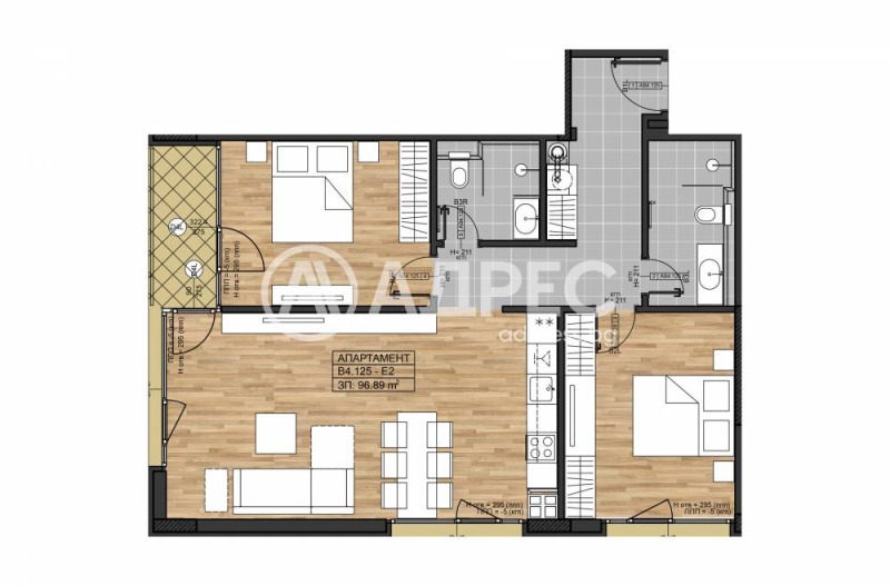 Na prodej  2 ložnice Sofia , Bojana , 121 m2 | 16247333 - obraz [4]