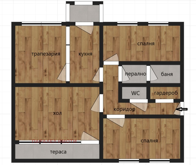 Na prodej  2 ložnice Plovdiv , Kjučuk Pariž , 92 m2 | 31105908 - obraz [17]