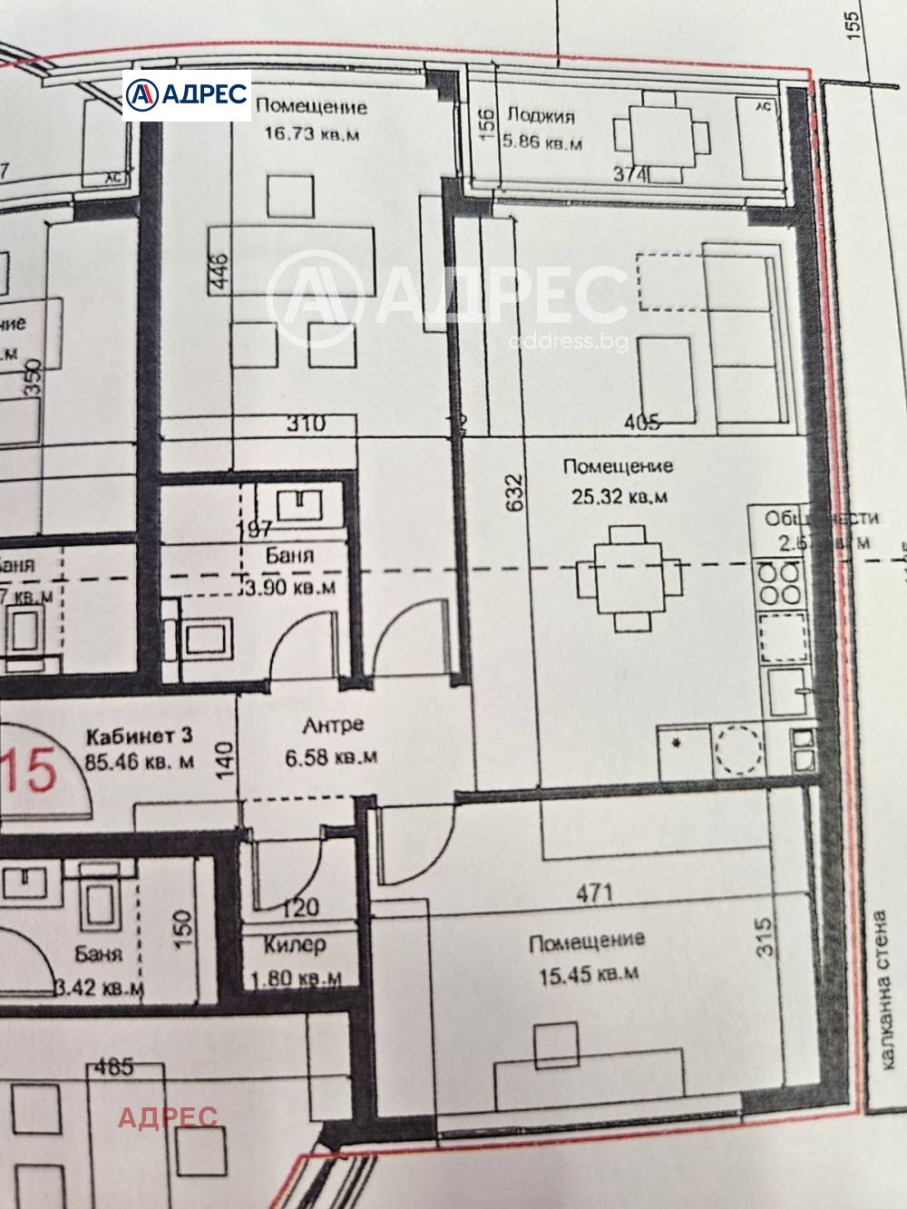 Продава 3-СТАЕН, гр. Варна, Център, снимка 2 - Апартаменти - 53902141