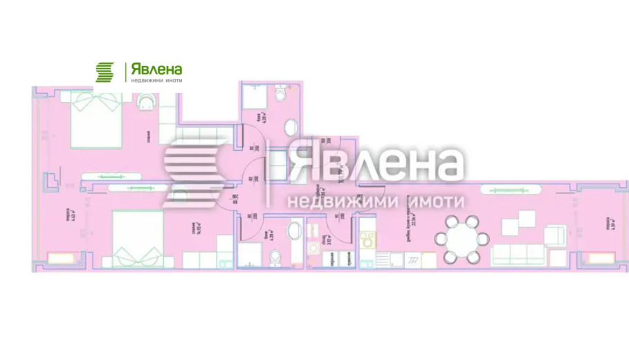 Продава 3-СТАЕН, гр. София, Малинова долина, снимка 10 - Апартаменти - 54865568